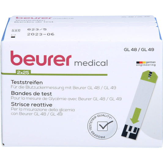 BEURER GL48/GL49 Teststreifen 50 St