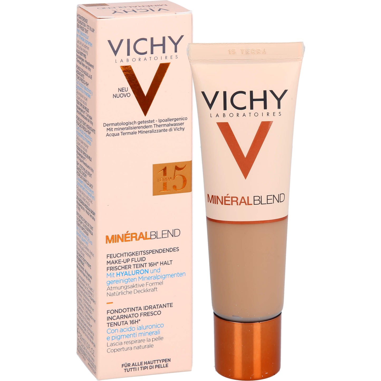 VICHY MINERALBLEND Make-up 15 terra 30 ml