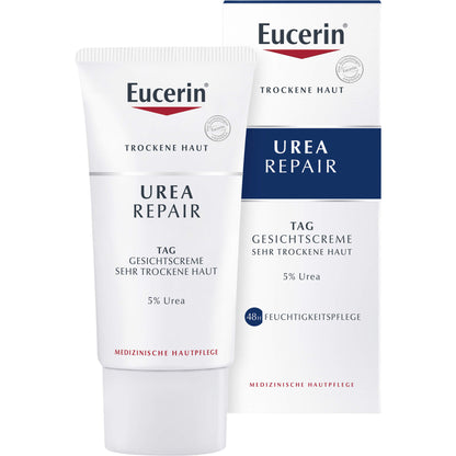 EUCERIN UreaRepair Gesichtscreme 5% Tag 50 ml