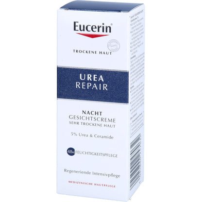 EUCERIN UreaRepair Gesichtscreme 5% Nacht 50 ml