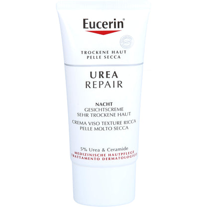 EUCERIN UreaRepair Gesichtscreme 5% Nacht 50 ml