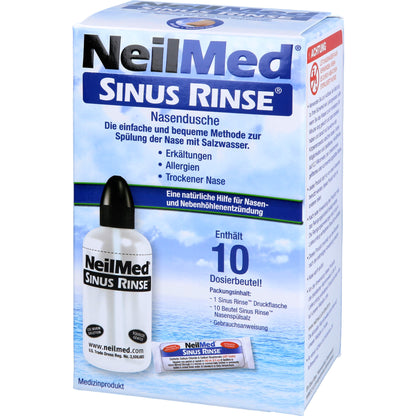 NEILMED Sinus Rinse Nasendusche+10 Btl.Spülsalz 1 P