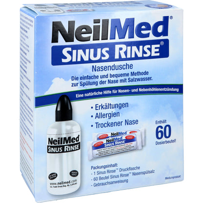 NEILMED Sinus Rinse Nasendusche+60 Btl.Spülsalz 1 P