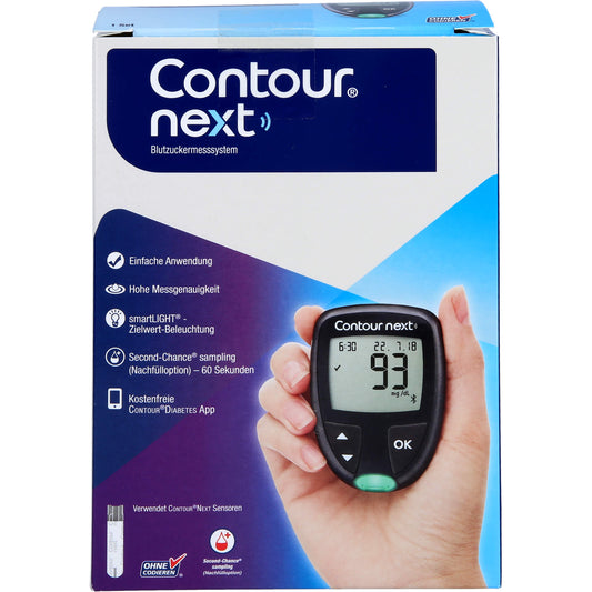 CONTOUR Next NEU Set Blutzuckermessgerät mg/dl 1 St