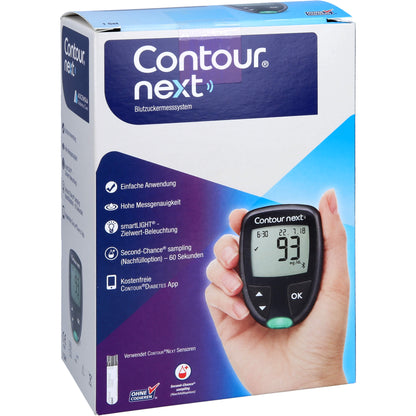 CONTOUR Next NEU Set Blutzuckermessgerät mg/dl 1 St