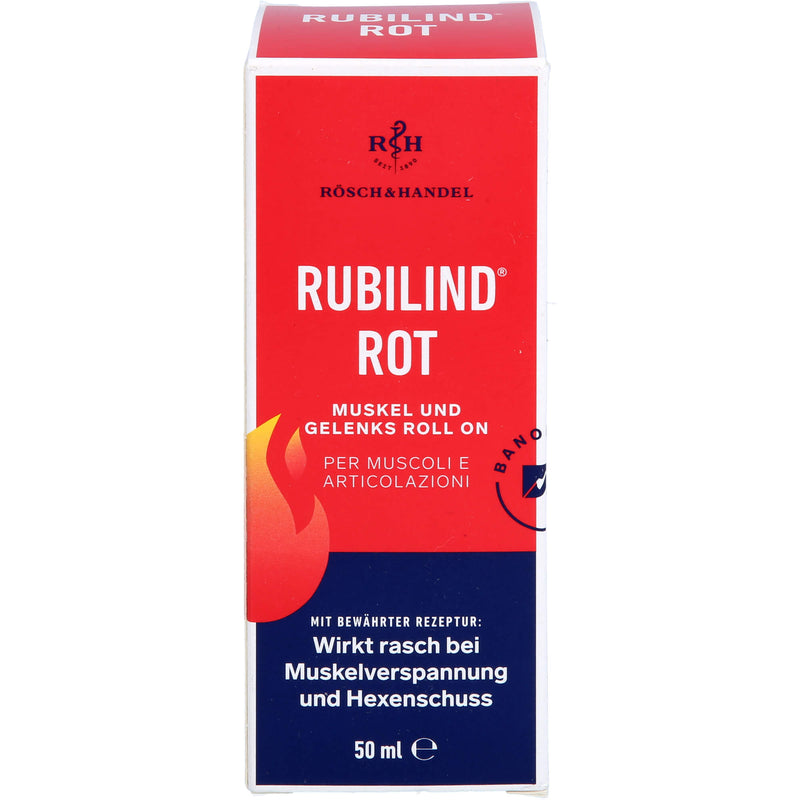 RUBILIND ROT MUSKEL ROLLON 50 ml