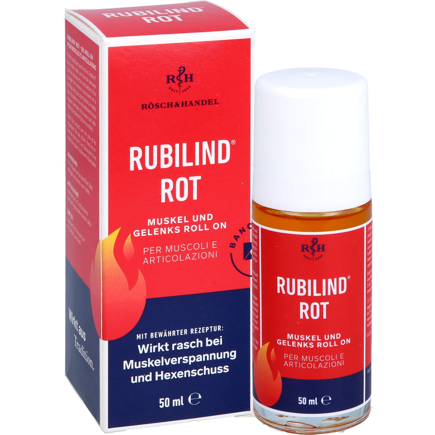 RUBILIND rot Muskel und Gelenks Roll-on 50 ml
