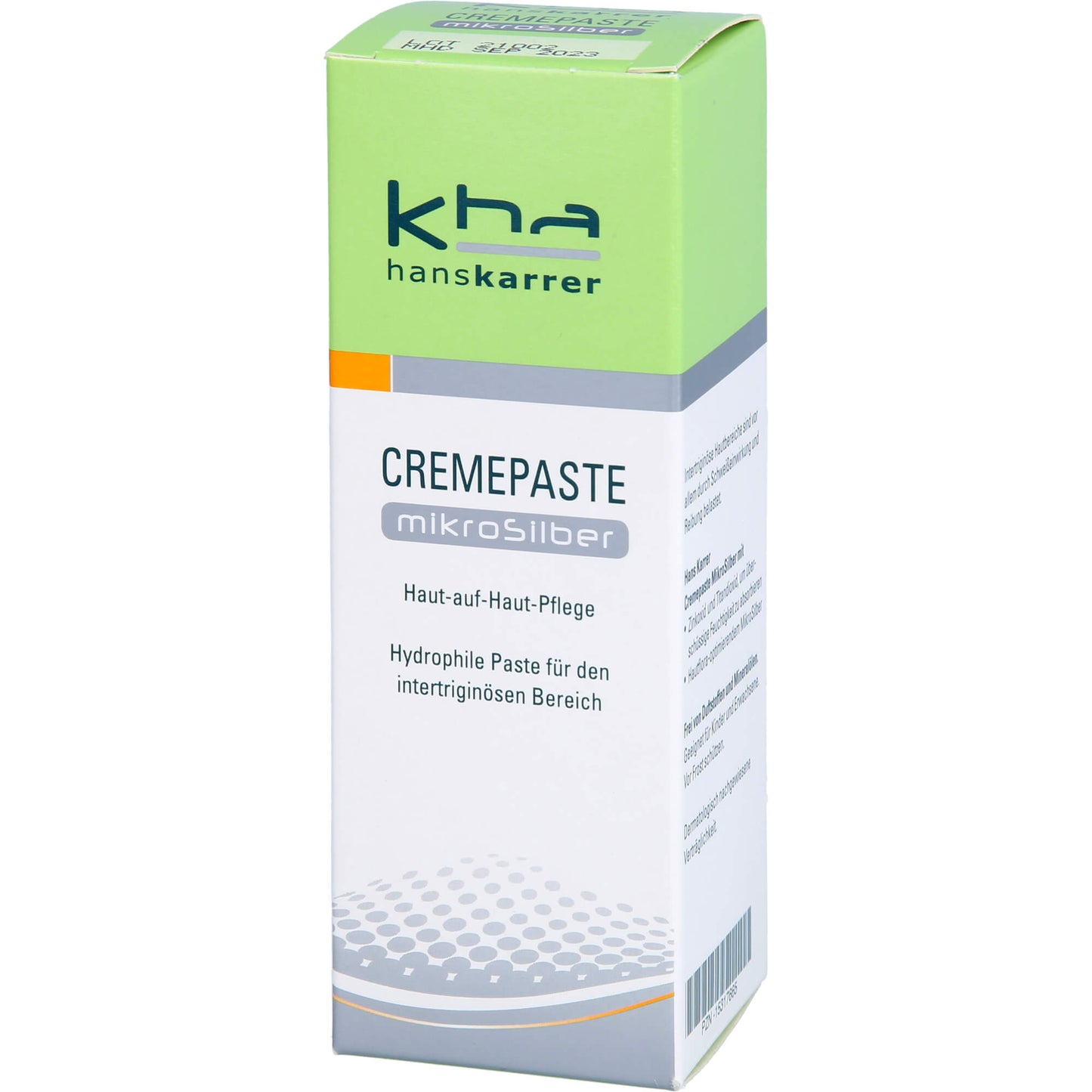 HANS KARRER Cremepaste mikroSilber 50 ml