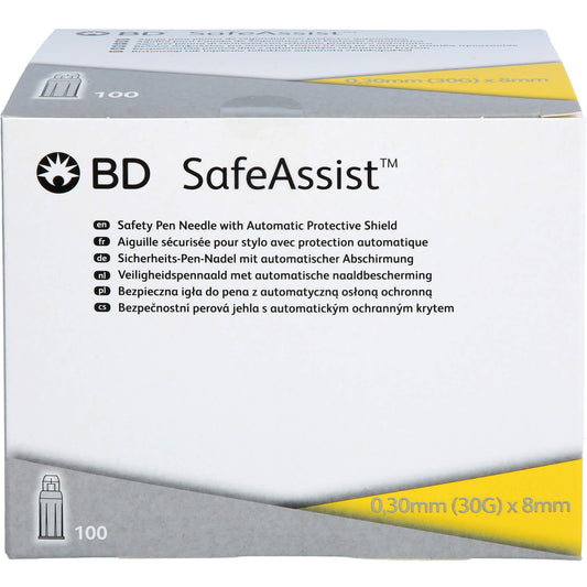 BD SAFEASSIST Sicherheits-Pen-Nadeln 30 G 8 mm 100 St