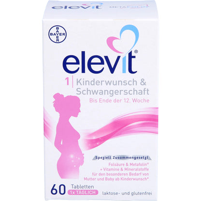 ELEVIT 1 Kinderwunsch & Schwangerschaft Tabletten 1X60 St
