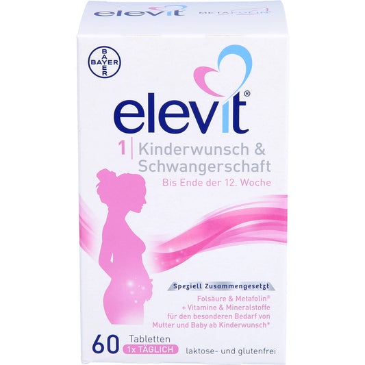 ELEVIT 1 Kinderwunsch & Schwangerschaft Tabletten 1X60 St