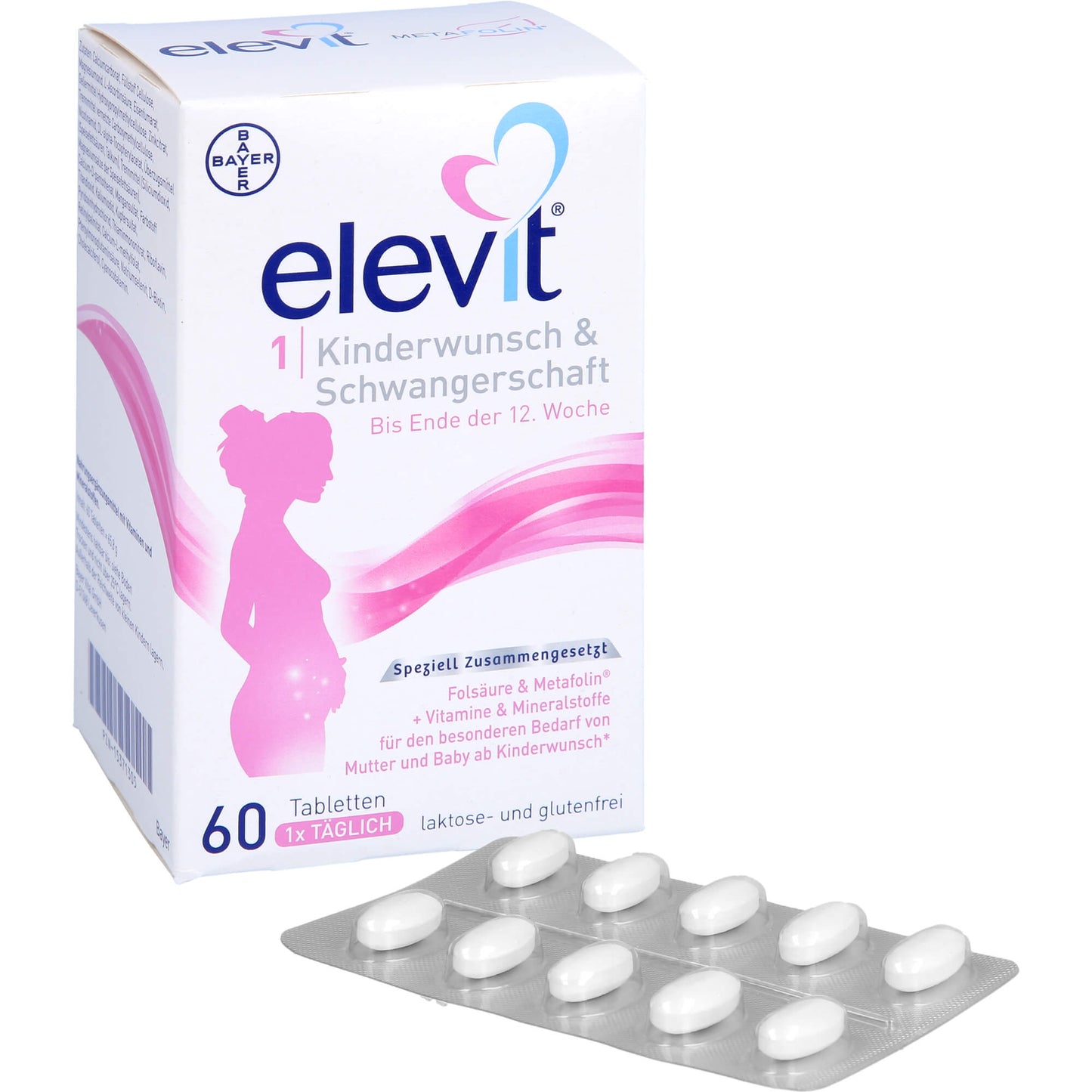 ELEVIT 1 Kinderwunsch & Schwangerschaft Tabletten 1X60 St
