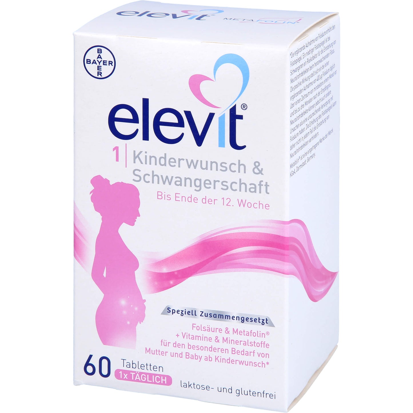 ELEVIT 1 Kinderwunsch & Schwangerschaft Tabletten 1X60 St