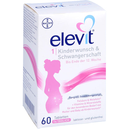 ELEVIT 1 Kinderwunsch & Schwangerschaft Tabletten 1X60 St