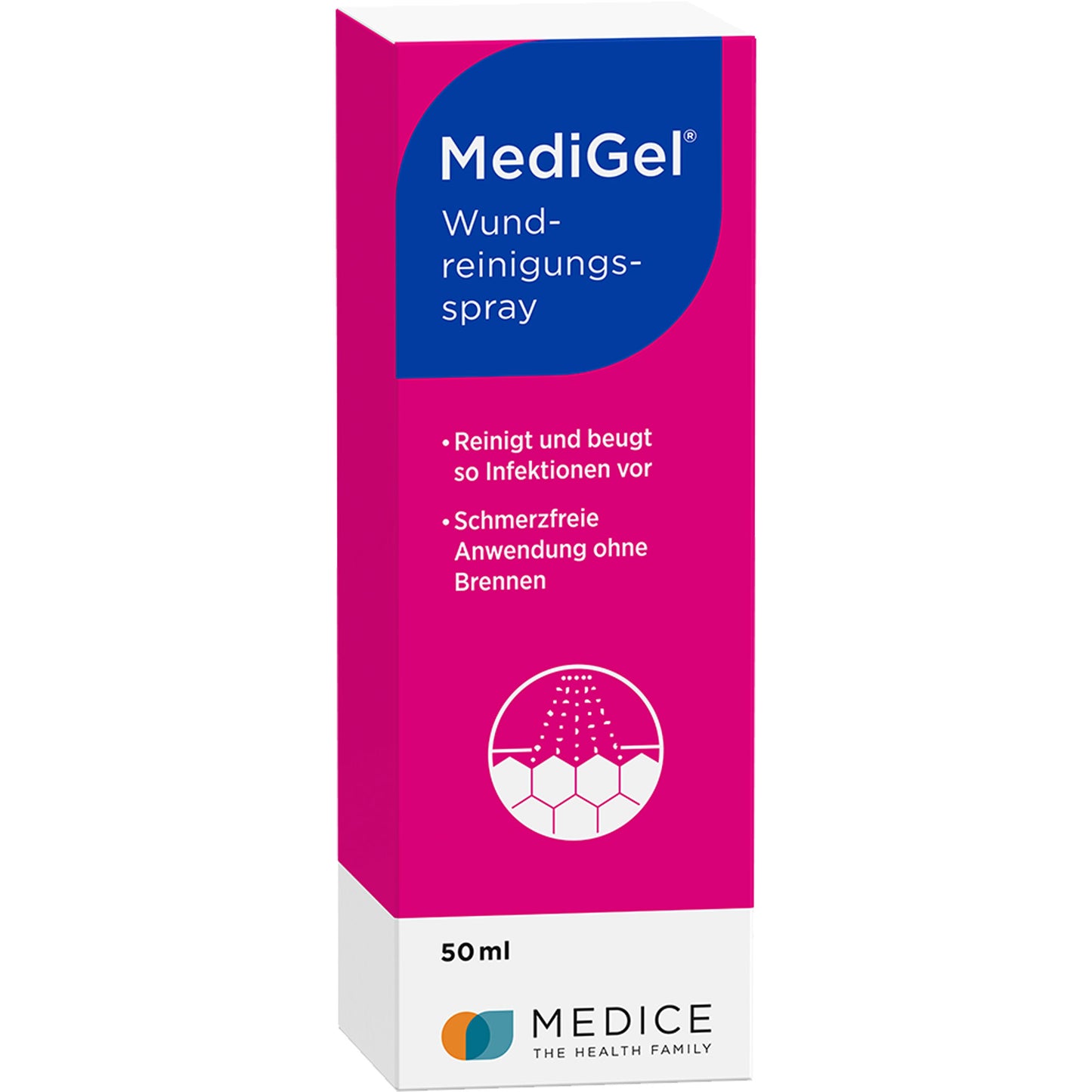 MEDIGEL Wundreinigungsspray 50 ml