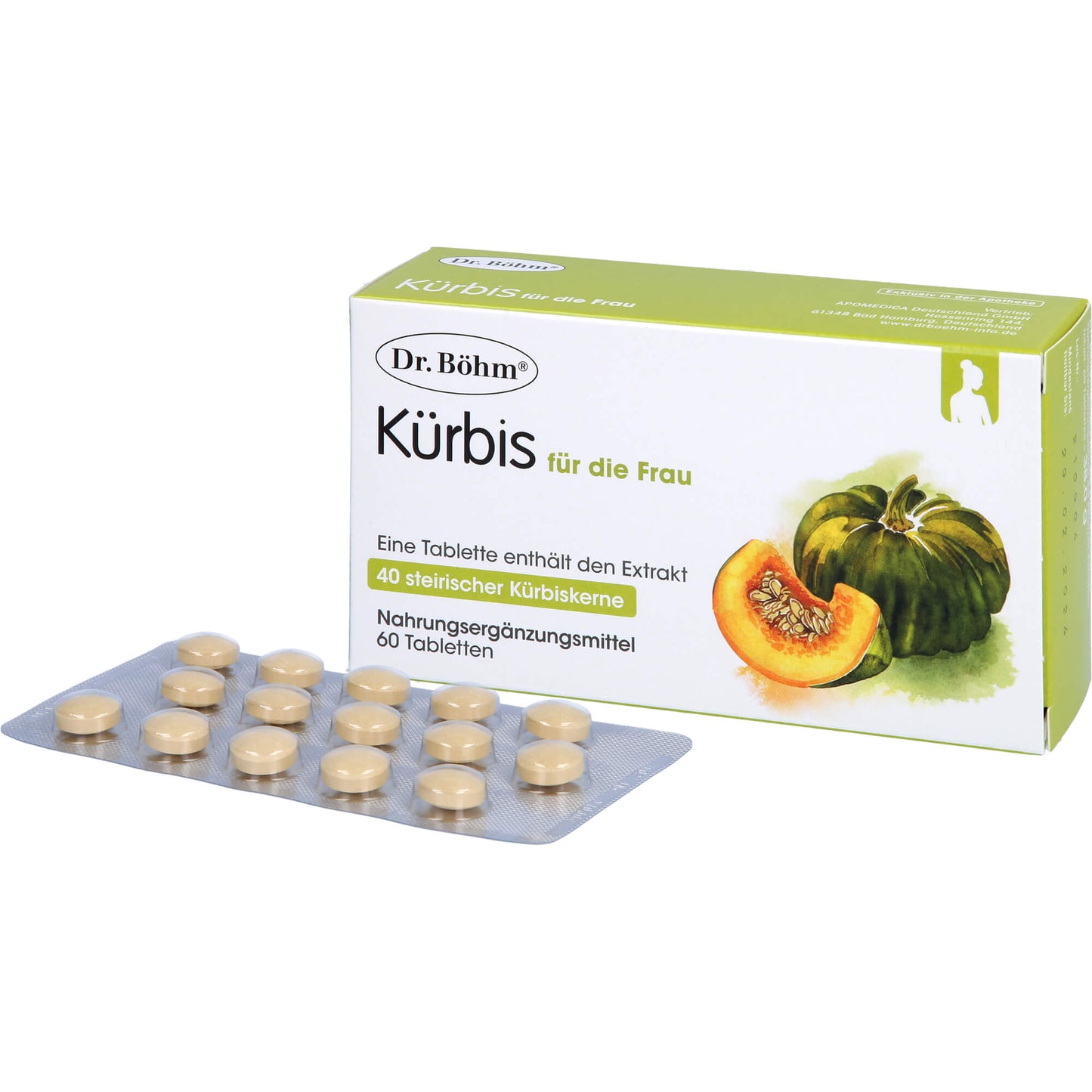 DR.BÖHM Kürbis für die Frau Tabletten 60 St