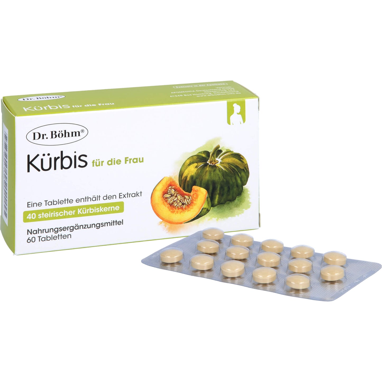 DR.BÖHM Kürbis für die Frau Tabletten 60 St