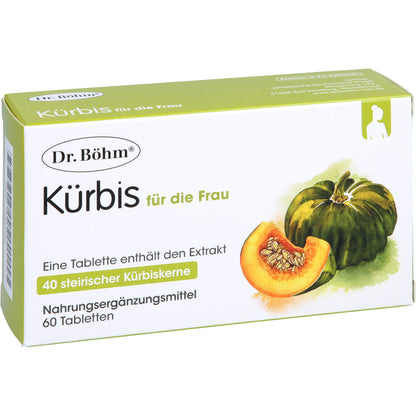 DR.BÖHM Kürbis für die Frau Tabletten 60 St