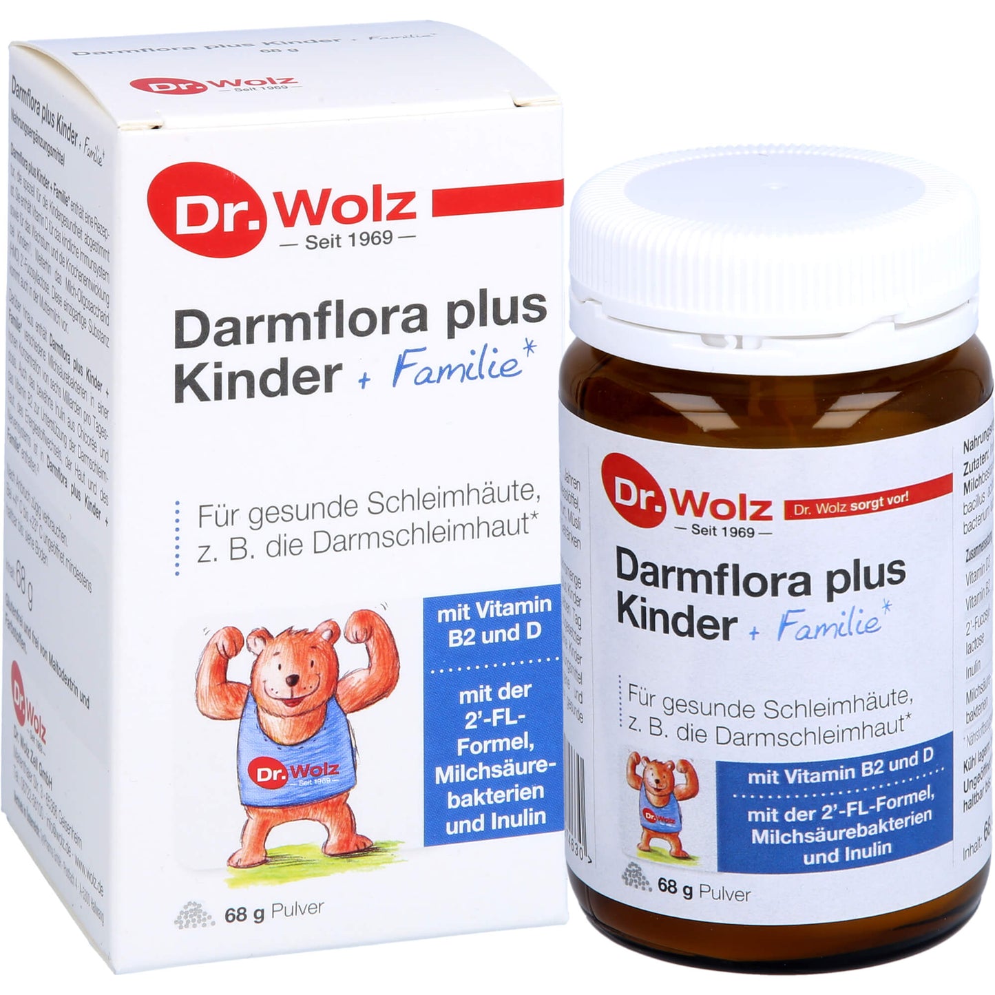 DARMFLORA plus Kinder+Familie Pulver 68 g