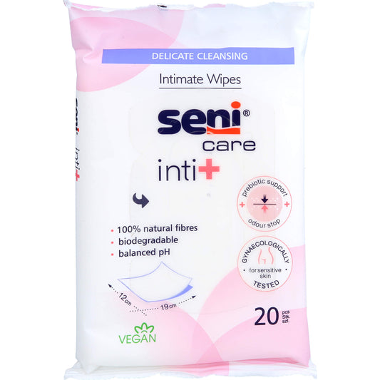 SENI care inti+ Feuchttücher 12x19 cm 20 St