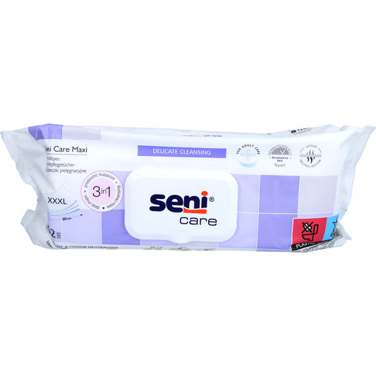 SENI care maxi Feuchttücher 25x30 cm 52 St