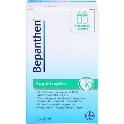BEPANTHEN Augentropfen 2X10 ml