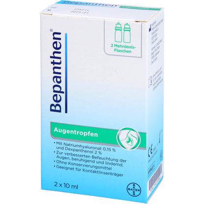 BEPANTHEN Augentropfen 2X10 ml