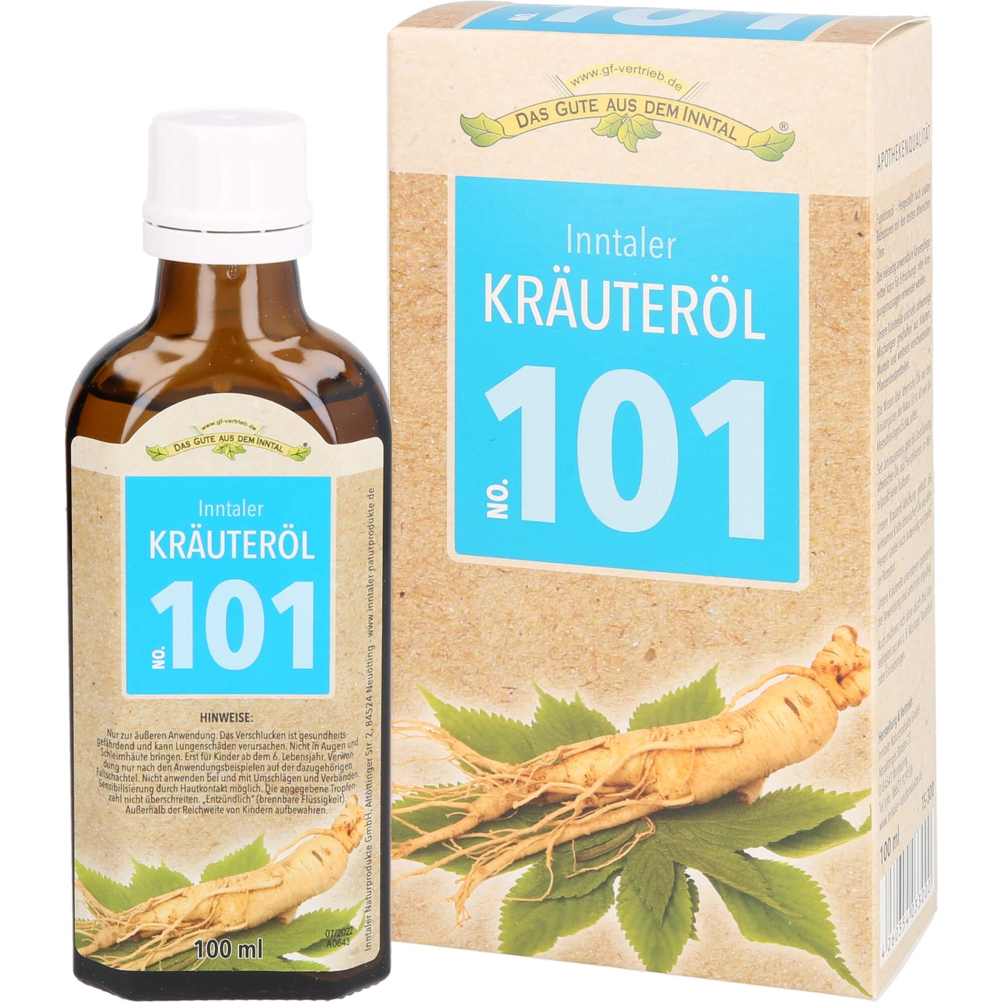 101 KRÄUTERÖL Inntaler 100 ml