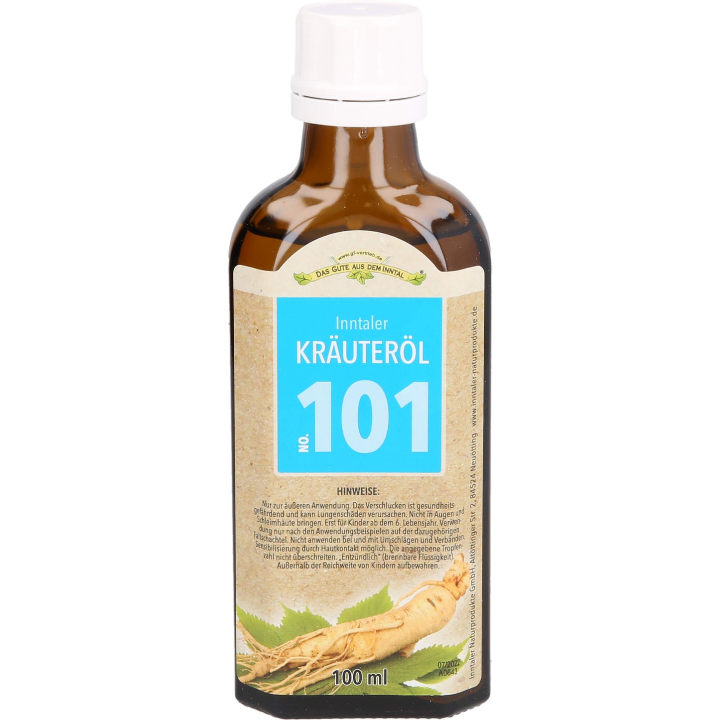 101 KRÄUTERÖL Inntaler 100 ml