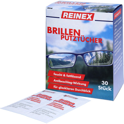 BRILLENPUTZTÜCHER Reinex 30 St