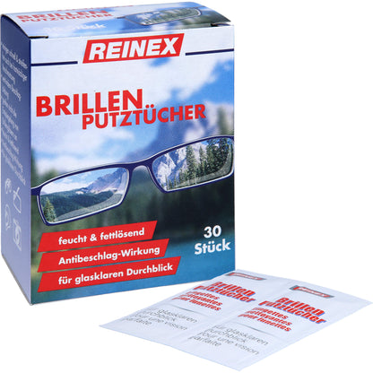 BRILLENPUTZTÜCHER Reinex 30 St