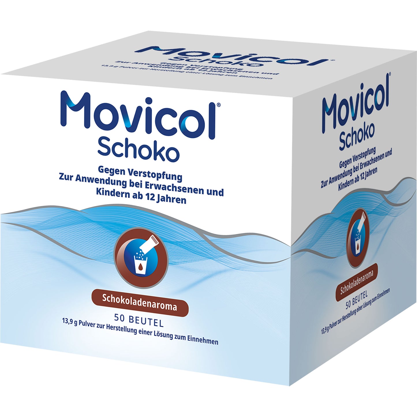 MOVICOL Schoko Plv.z.Her.e.Lsg.z.Einnehmen 50 St