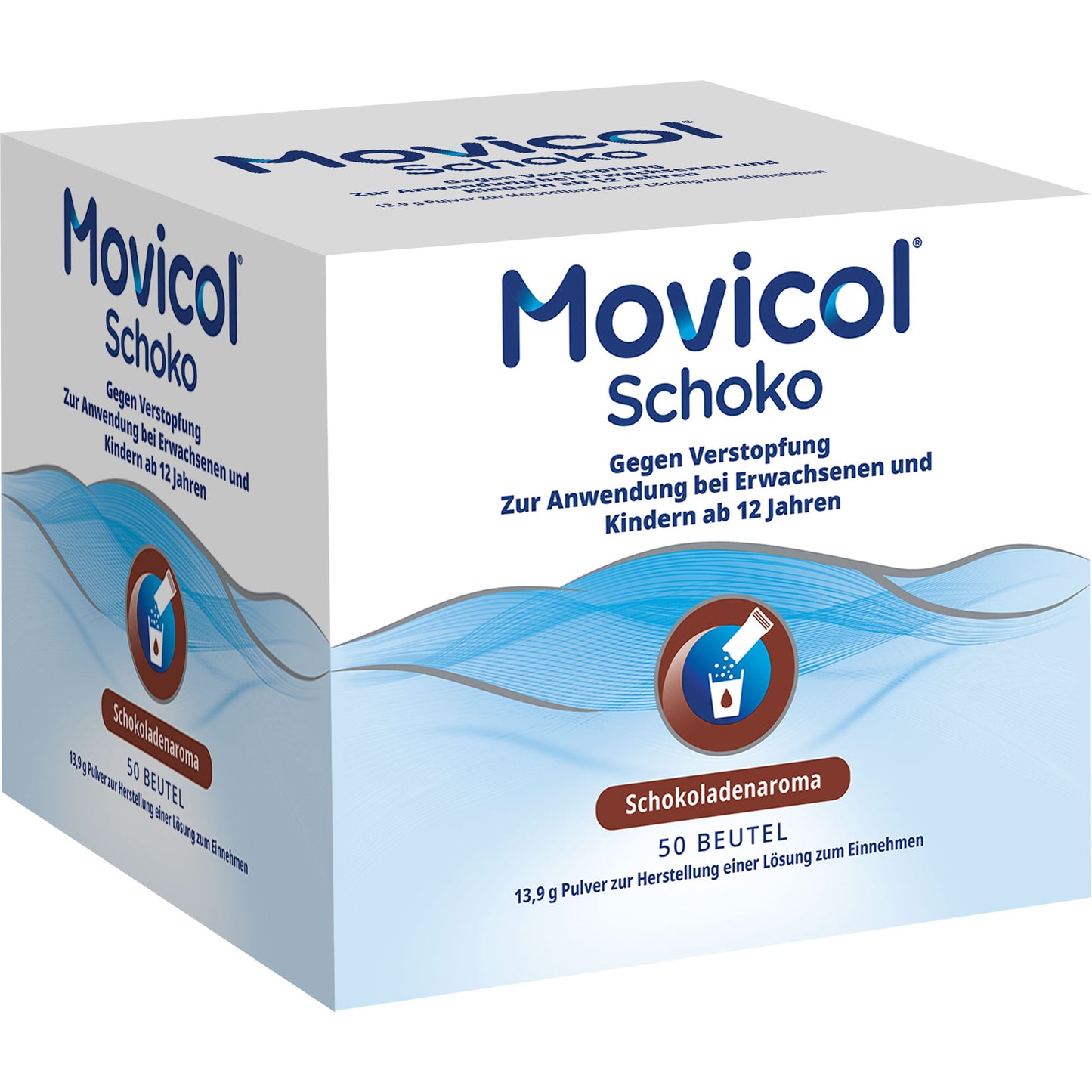 MOVICOL Schoko Plv.z.Her.e.Lsg.z.Einnehmen 50 St