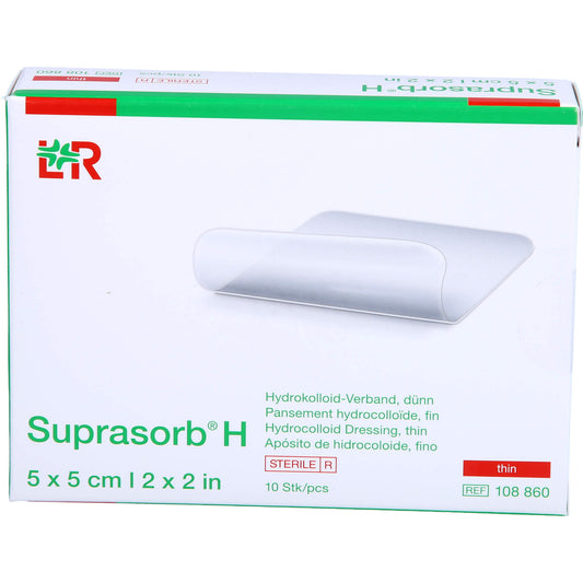SUPRASORB H Hydrokoll.Verb.dünn 5x5 cm 10 St