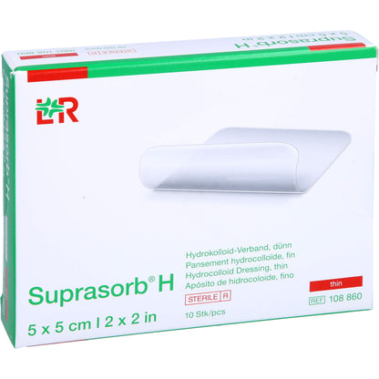 SUPRASORB H Hydrokoll.Verb.dünn 5x5 cm 10 St