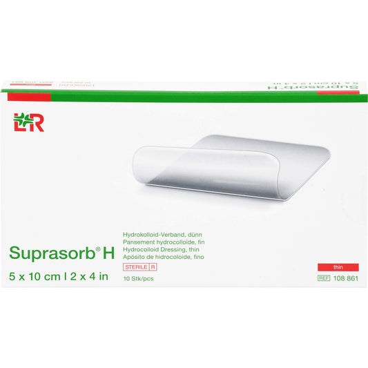 SUPRASORB H Hydrokoll.Verb.dünn 5x10 cm 10 St