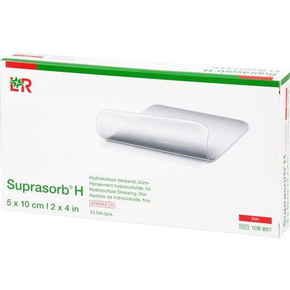 SUPRASORB H Hydrokoll.Verb.dünn 5x10 cm 10 St