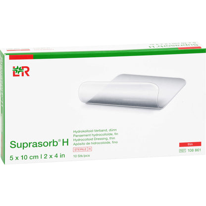 SUPRASORB H Hydrokoll.Verb.dünn 5x10 cm 10 St