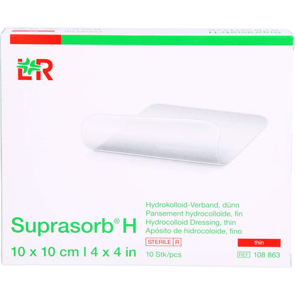 SUPRASORB H Hydrokoll.Verb.dünn 10x10 cm 10 St