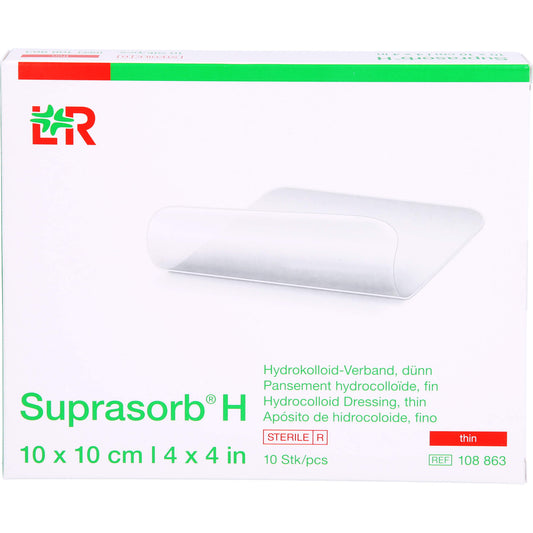 SUPRASORB H Hydrokoll.Verb.dünn 10x10 cm 10 St