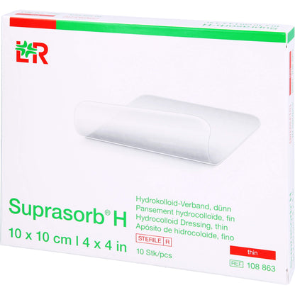 SUPRASORB H Hydrokoll.Verb.dünn 10x10 cm 10 St