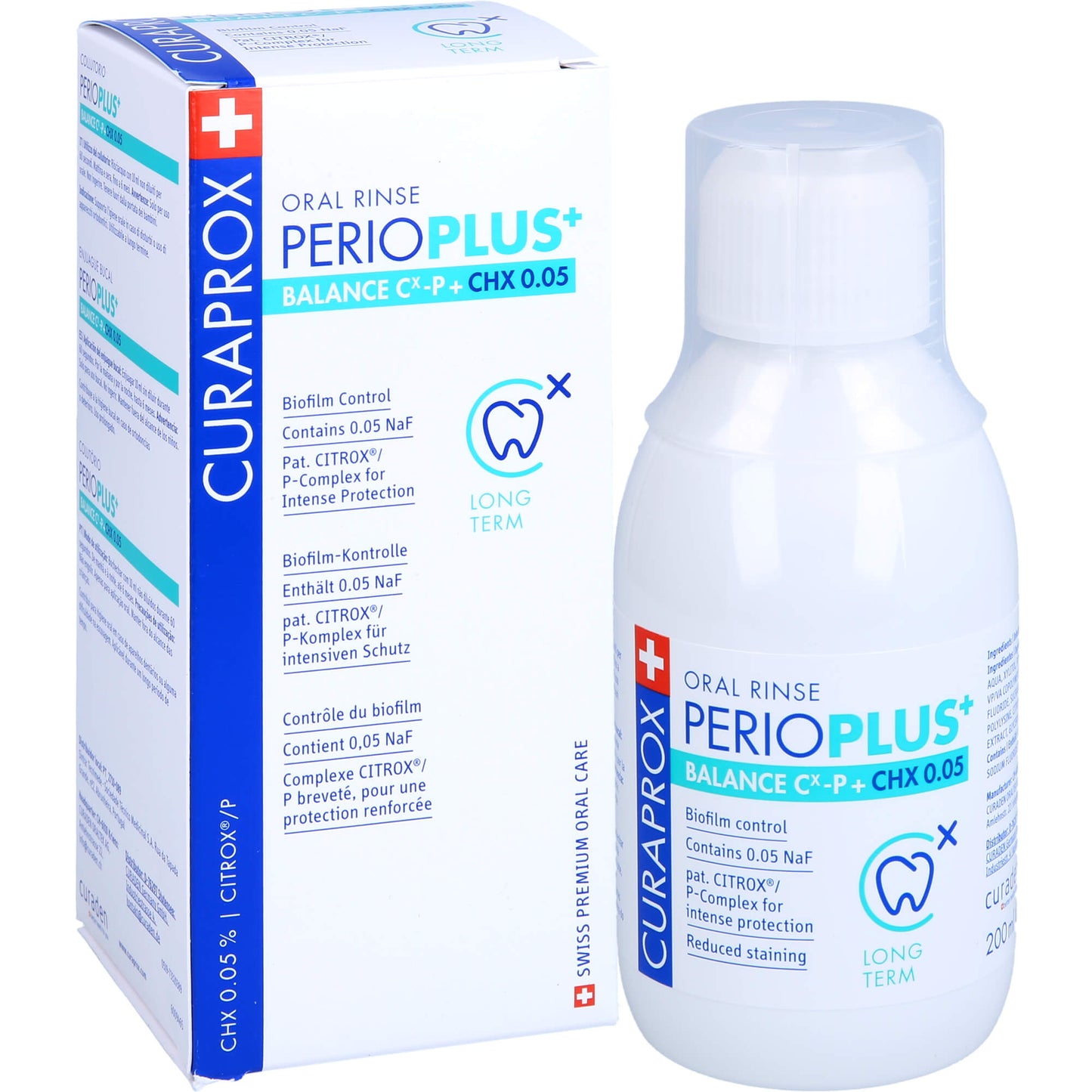CURAPROX perio Plus+ Balance Mundspülung CHX 0,05% 200 ml