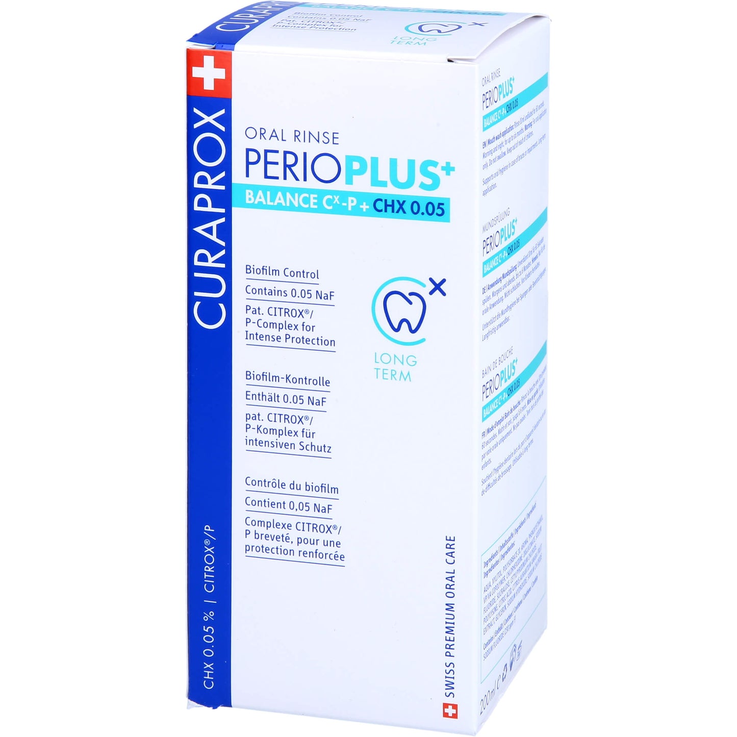 CURAPROX perio Plus+ Balance Mundspülung CHX 0,05% 200 ml
