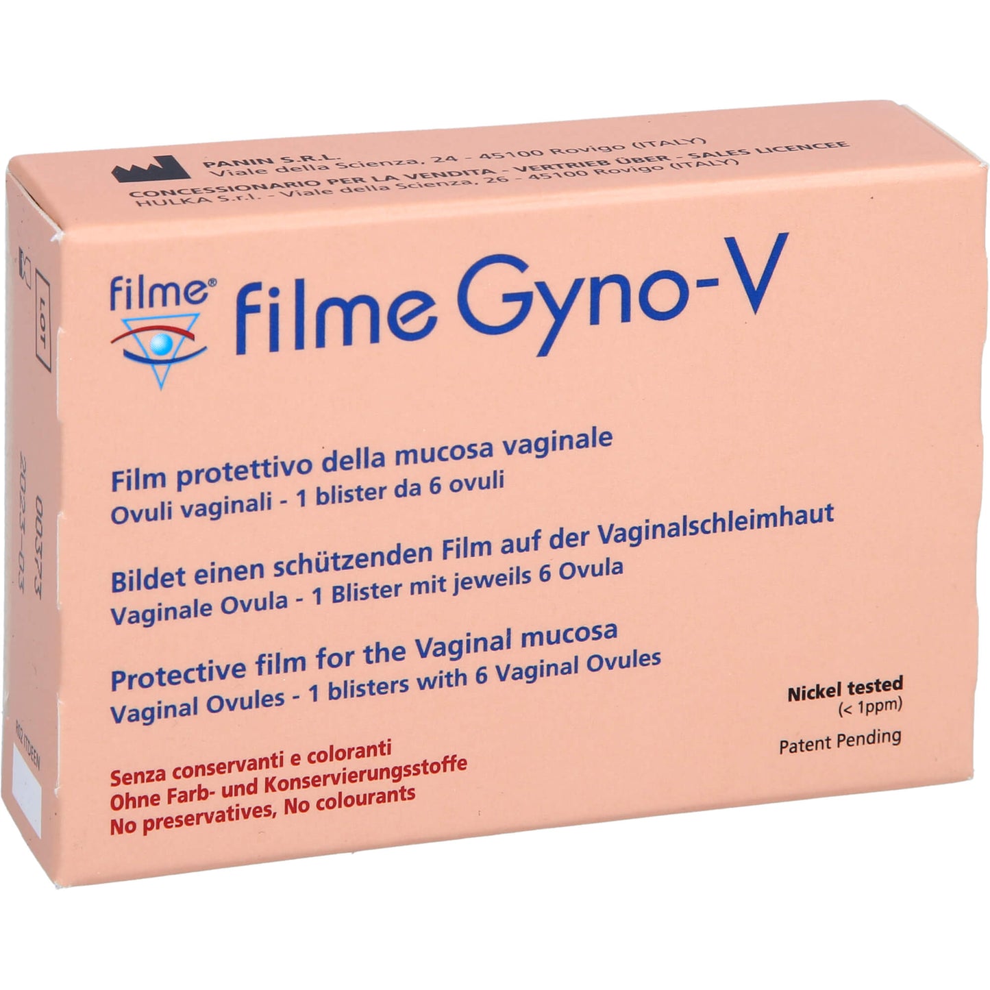 FILME Gyno-V Vaginalovula 6 St