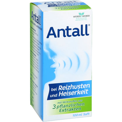 ANTALL bei Reizhusten und Heiserkeit Saft 100 ml