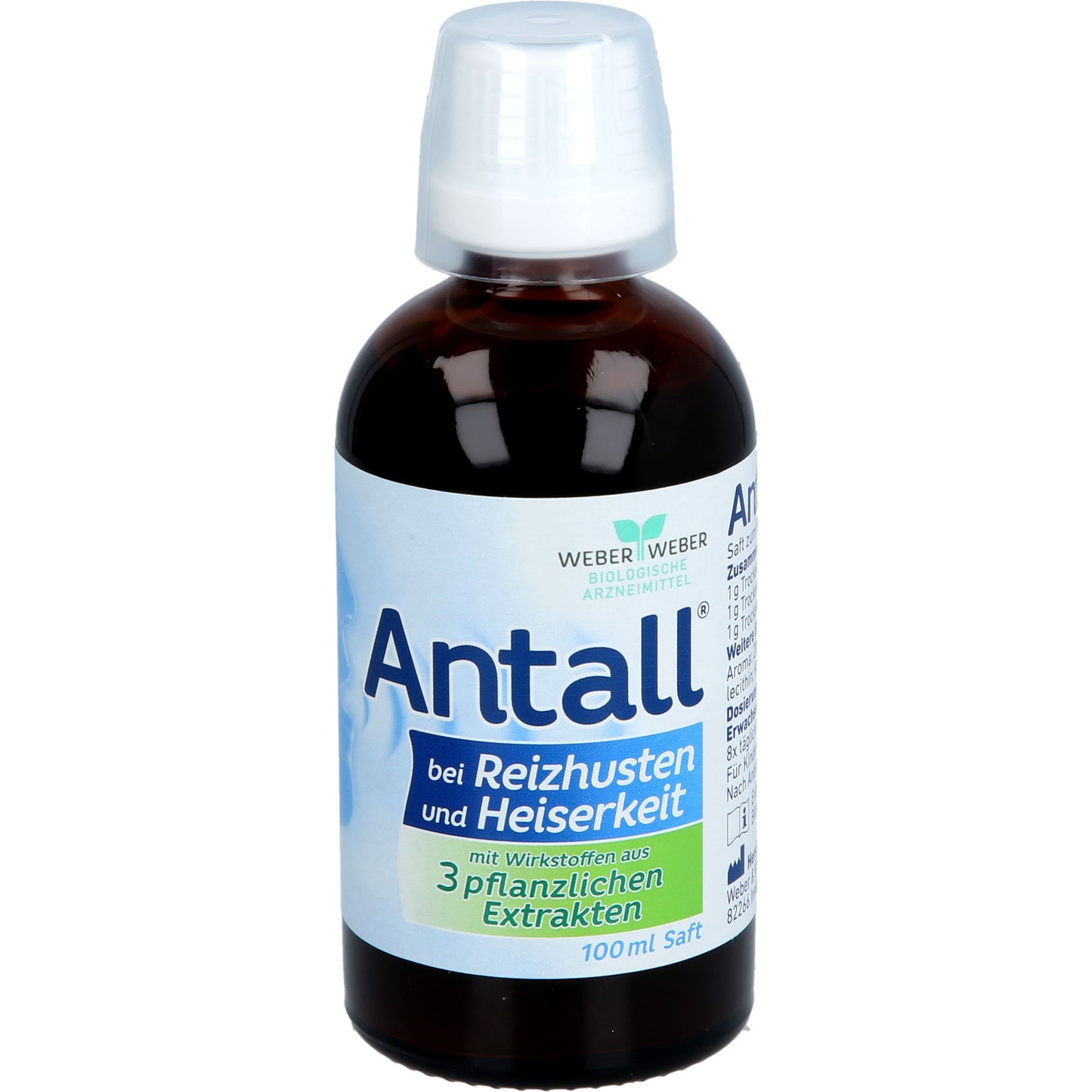 ANTALL bei Reizhusten und Heiserkeit Saft 100 ml