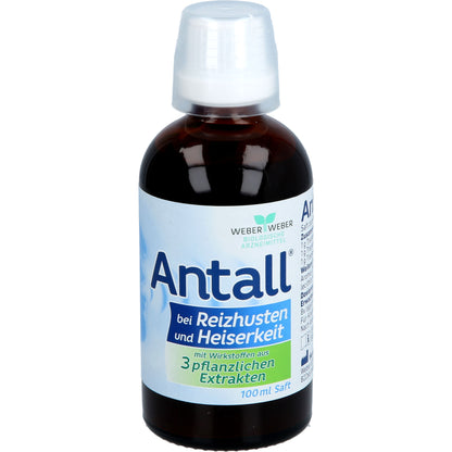 ANTALL bei Reizhusten und Heiserkeit Saft 100 ml