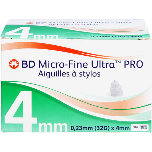 BD MICRO-FINE ULTRA Pro Pen-Nadeln 0,23x4 mm 32 G 105 St