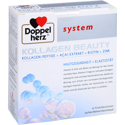 DOPPELHERZ Kollagen Beauty system Trinkfläschchen 10 St