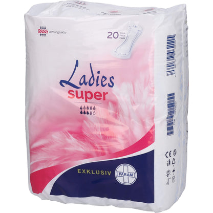 PARAM LADIES EXKLUSIV Inkontinenz-Einl.super 20 St